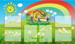 информационный стенд для детского сада