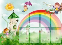 информационный стенд для детского учреждения