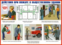 Действия при пожаре